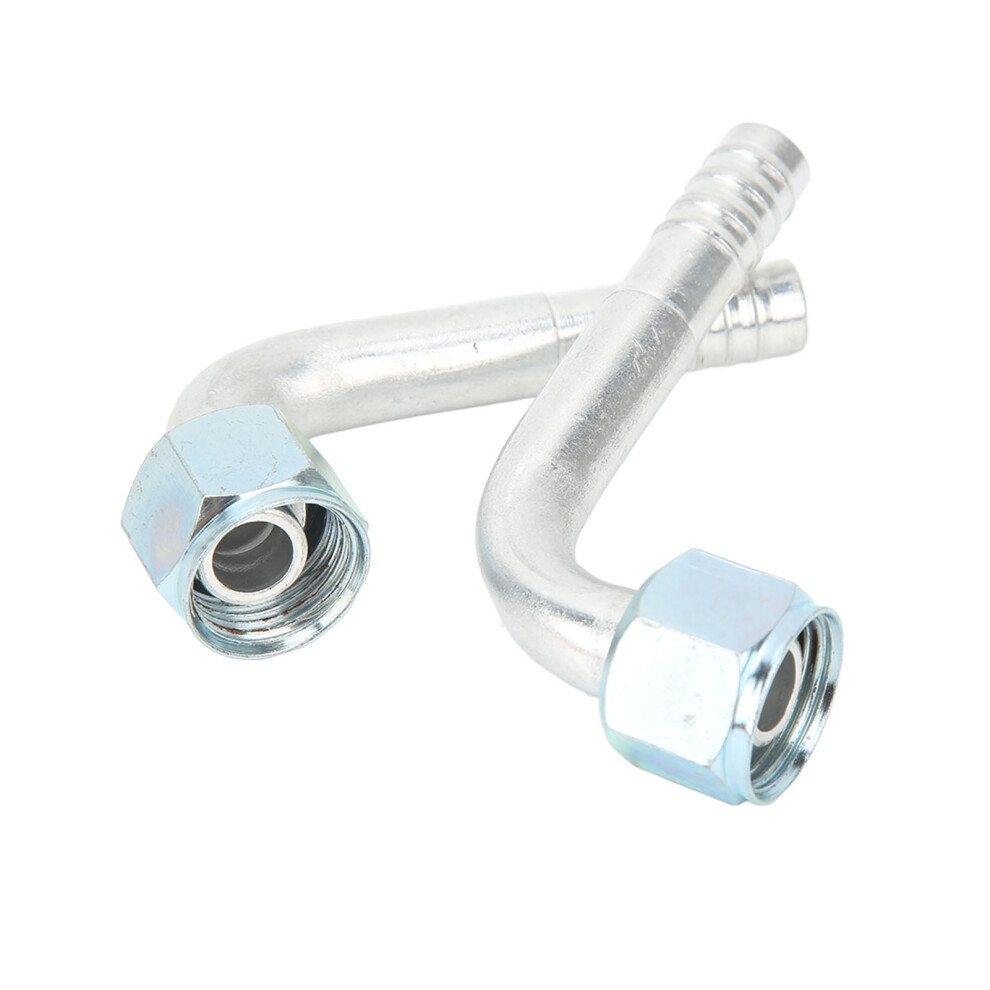 20Pcs 5/8In Aluminum 90 Barb Fitting Elbow Nut Air Conditioner Connector 9361372110874