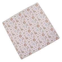 Baby Highchair Floor Mat Waterproof Thick Cushioned Mat with Cute Animal Design