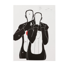 Archery Paper Targets Set 45x32cm for Indoor & Outdoor Shooting