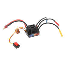 80A wasserdichter brushless ESC für 1/8 & 1/10 RC Autos – Schwarz, 44x38x33mm