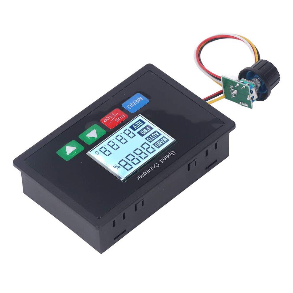 Dc Motor Speed Regulator Controller Lcd Timer 0Â100% 40A 110X70mm 9451372113750