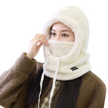 Stijlvolle petmutsen Warme pelsmuts Warme muts Unisex-Wit