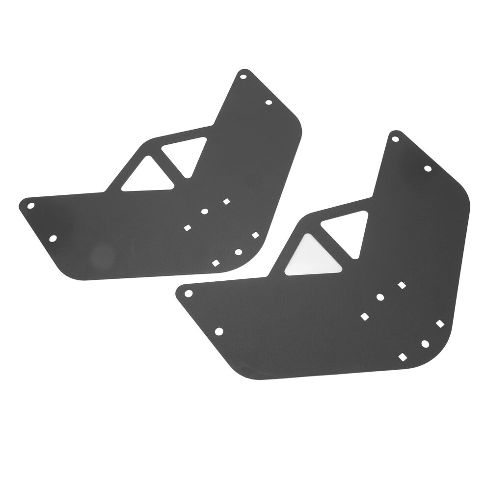 Jeep Wrangler Series Fuel Door Hinge Mount Brackets Stainless Steel 2 Pack 9461370475835