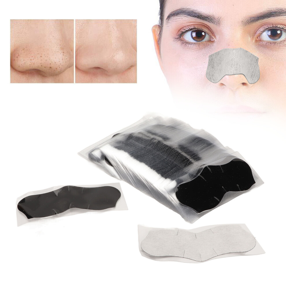 Portable 100pcs Pore Strips: Effortless Blackhead Removal & Purification
