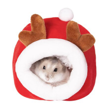 Festive Pet Haven, Non-slip Thermoplastic Particles Base For Small Hedgehogs, Small Honey Bag Flying Cats, Clean And Safe, Semi-closed Design,