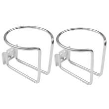 Porta-copos para iates e embarcações, fácil instalação, em aço inoxidável com design antiderrapante, reutilizável e ideal para uso externo em
