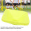 10PCS Bright Color Stackable Training Cones, 17.7x17.7x5cm, Green 6