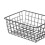 Large Black Iron Wire Basket – 36x28x16cm, Breathable, Multi-Use 1