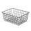 Large Black Iron Wire Basket – 36x28x16cm, Breathable, Multi-Use 2