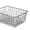 Large Black Iron Wire Basket – 36x28x16cm, Breathable, Multi-Use 9