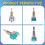 5PCS EC11EBB24C03 Dual Axis Encoder with  30 Positioning Number 15 Pulse Point Handle 25mm 7