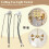 Ceiling Fan Light  Zing Ear ZE-109 Two-Wire Light  with Pull Cords for Ceiling Light Fans Lamps 2Pcs Bronze 5