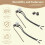 Ceiling Fan Light  Zing Ear ZE-109 Two-Wire Light  with Pull Cords for Ceiling Light Fans Lamps 2Pcs Bronze 6