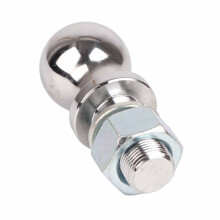 anicello traino palla 1-7/8 pollici metallizzata lucida senza ruggine compatta durevole