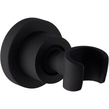 Sophisticated Shower Curtain Rod, Solid Brass with 360 Degree Rotation, Corrosion Resistant, Non-Fall Down, Stainless Steel, Matte Black Surface,