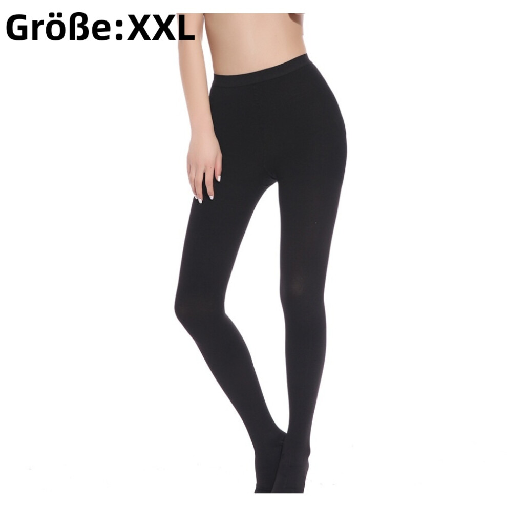 Support Pantyhose for Daily Wear, Graduated Support Compression Stockings 20-30mmHg Firm Medical Hose, Semi Opaque Soft Tights with Reinforced Heel