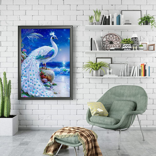 Κιτ ζωγραφικής DIY με αριθμούς, κουκκίδες με διαμάντια πλήρους τρυπανιού για 2