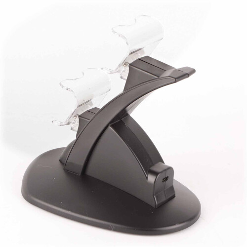 Drop-Proof Portable Game Controller Charging Stand for PS4 SLIM, Black 2