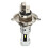 2 Pack 100W H4 LED Motorcycle Headlights 6000K White Light 7