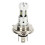 2 Pack 100W H4 LED Motorcycle Headlights 6000K White Light 8