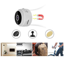 A9 1080P WiFi Babyphone Nachtsicht Weiß Kompakt Weitwinkel