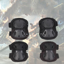 Motorcycle Knee & Elbow Protector Set Nylon for Adults Cycling 800g