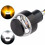 2 Stück Lenkerendleuchten Blinker Weiß/Gelb 8