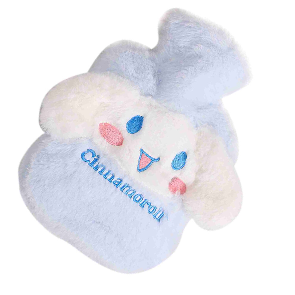Large 1000ml Plush Cartoon Hot Water Bag Soft Detachable Winter Heat Pack