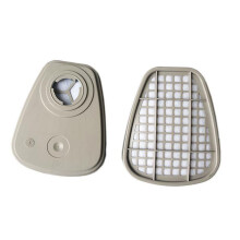 Set di cartucce filtranti riutilizzabili 6001 per maschere antigas 6800 7502 6200, 1 paio