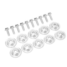 20 Stück Metall-Schutzblech-Unterlegscheiben-Schrauben-Set für UTV RZR XP 1000 Turbo