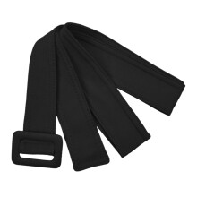 Adjustable Length Coat Belt One Size Trench Cinches Belt-Black