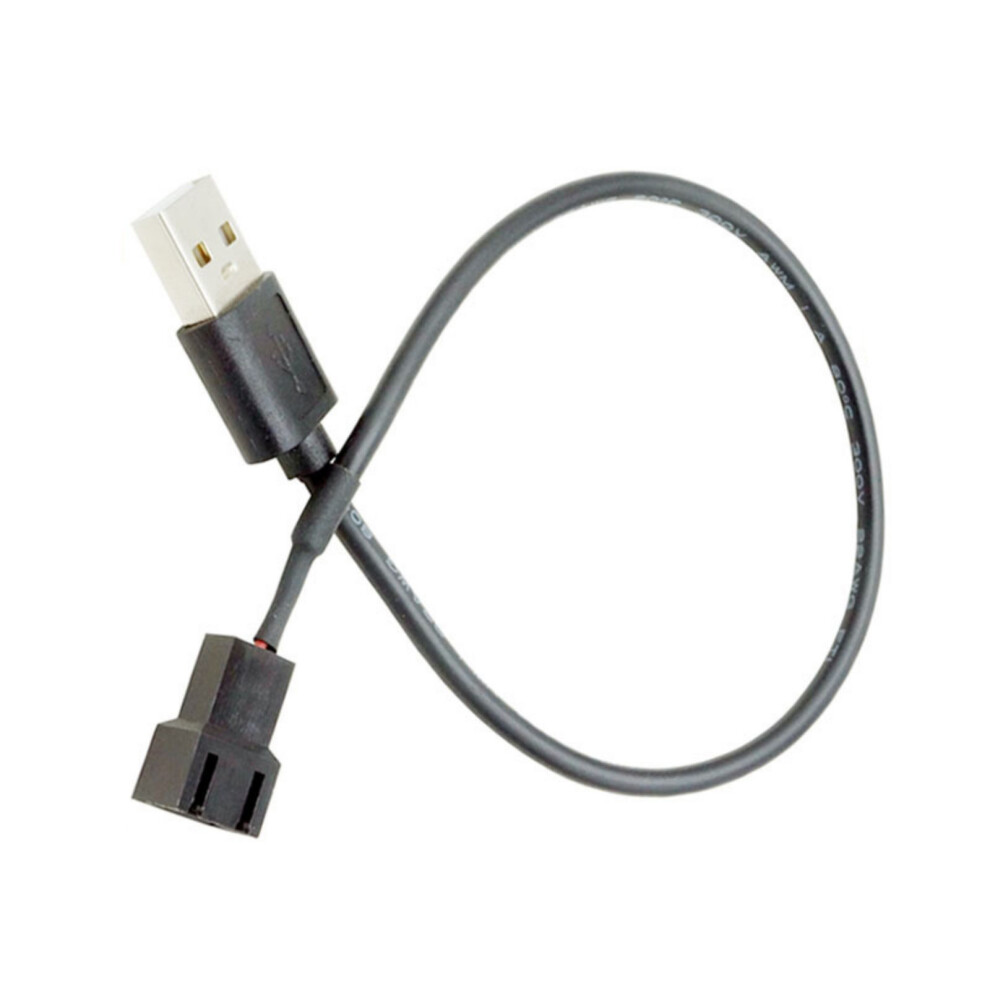 Usb Male To 3Pin/4Pin Fan Braided Power-30Cm Usb To 3Pin 7704000821681
