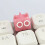 Capuchons de touches en forme de chaton, en résine durable,-Rose 6