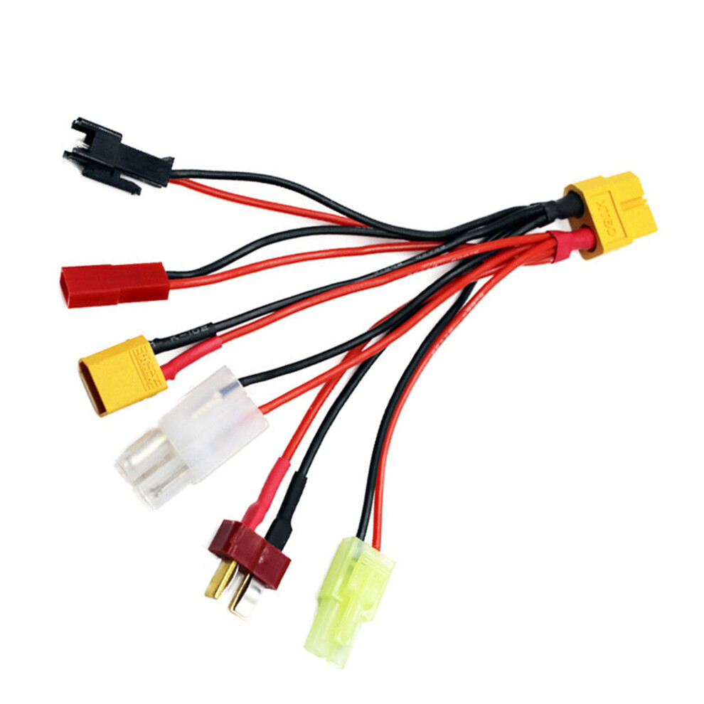 6 Port Xt60 Paralleled Connector High Current 30A Drones Battery 7704000821735