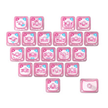 PC Material Heart & Cats Design Keycaps 21 Piece Set MAO-Pink