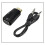 HDTV to VGA Adapter Converter Computer Set Top Box-Black 3