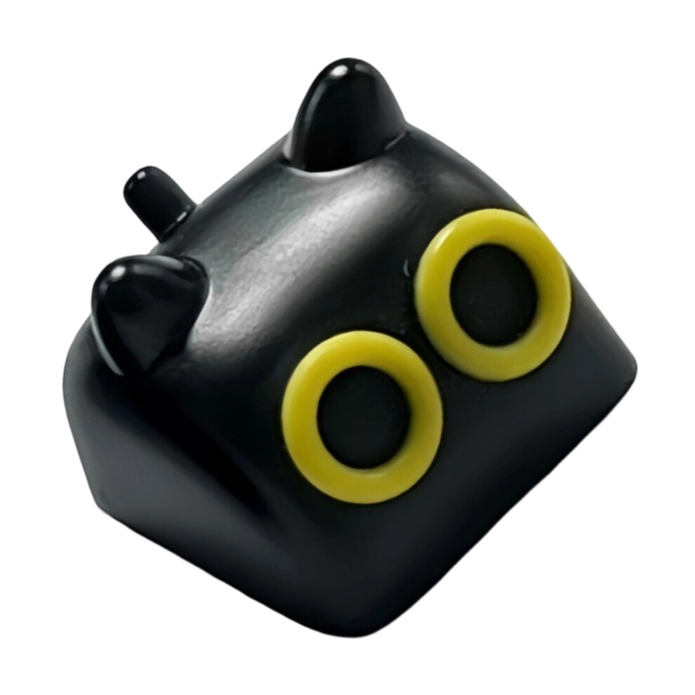 Mechanical Keyboards Keycap Fun Kitten Premium- And Black/Yellow 7704000822268