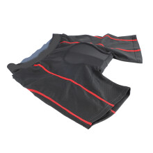 Breathable Padded Cycling Shorts for Men Women, Shock Absorbing Silicone M