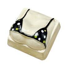 Artistic Theme Keycaps Resin ESC Keycap Pleasant Typing-Black