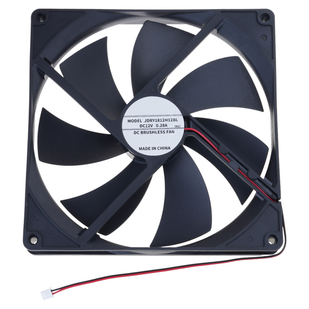 Slim Profile 180Mm 12V Cooling Fan 53Cfm Airflow Xh2.54mm Power 7704000823432