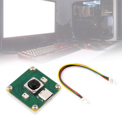 12MP USB Camera Integrated Microphone Not Distortion Lens for 1