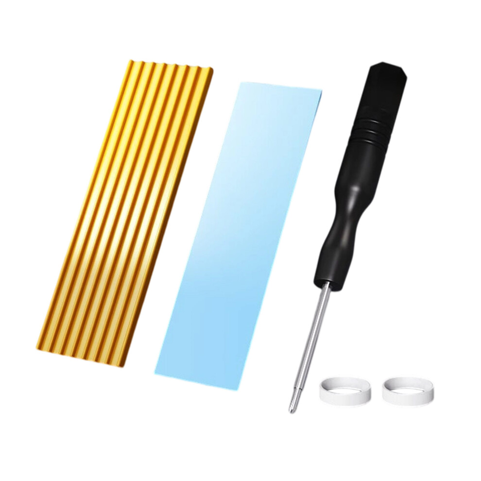 M.2 Ssd Heatsink 2280 Ssd Heat Sink With Nvme Ssd Thermal Pad 7704000824422