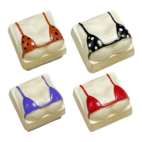 Artistic Theme Keycaps Resin ESC Keycap Pleasant Typing-Black 1