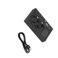 Low Noise MX5 Mono Stereo 4 Channel Sound Mixer Low Noise Line
