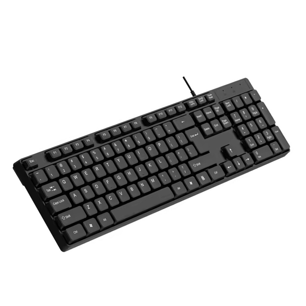 Ergonomic Computer Keyboard Usb Corded Abs Material For Pc 7704000823821