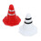 Compact 60 Pcs Lifelike Mini Traffic Cones for Various Applications 4