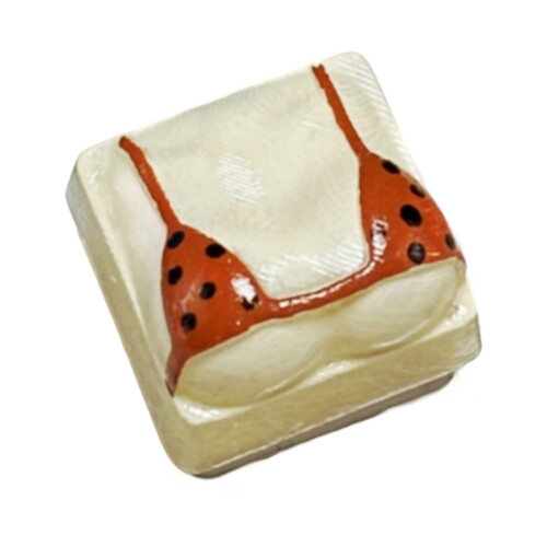 Artistic Theme Keycaps Resin ESC Keycap Pleasant Typing-brown