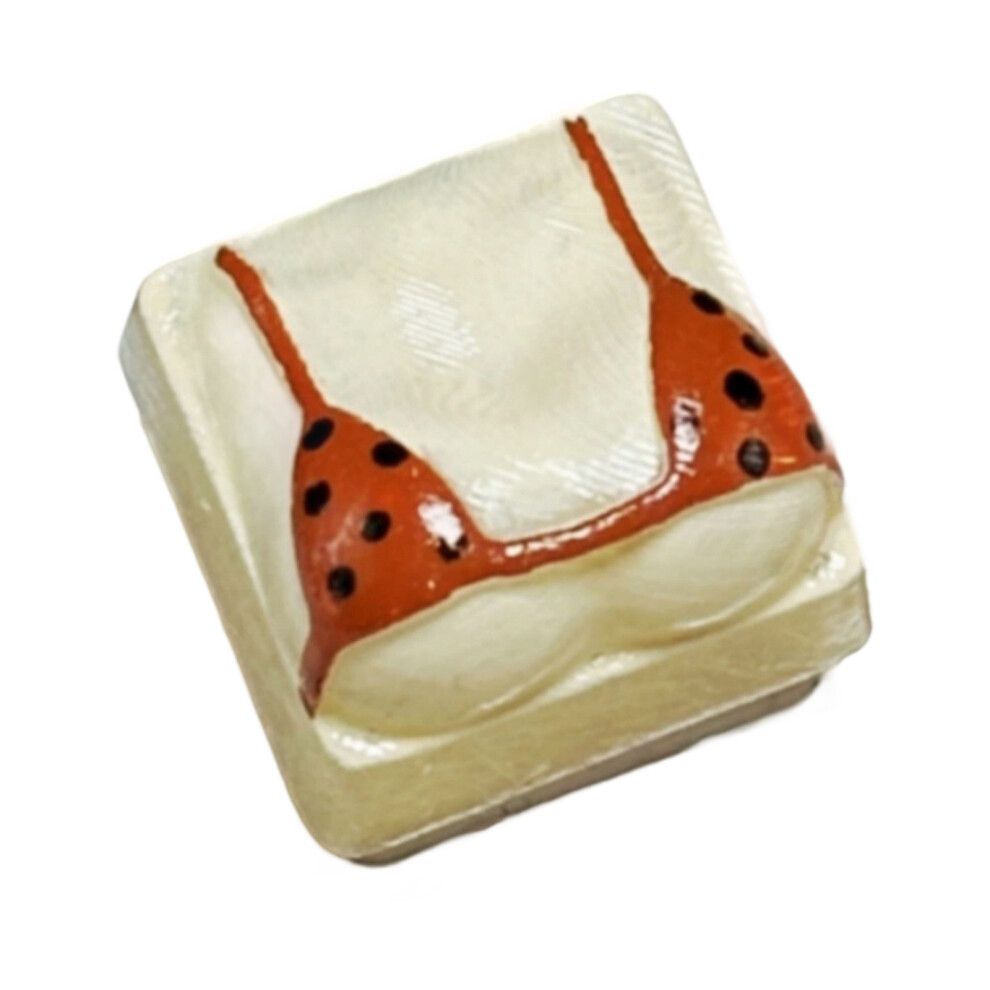 Brown Artistic Theme Keycaps Resin Esc Keycap Pleasant Typing