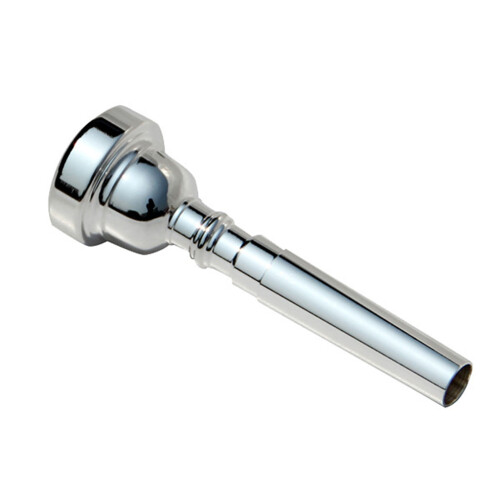 Silver Plated Copper 7C Trumpet Mouthpiece, Rustproof & Smooth 1