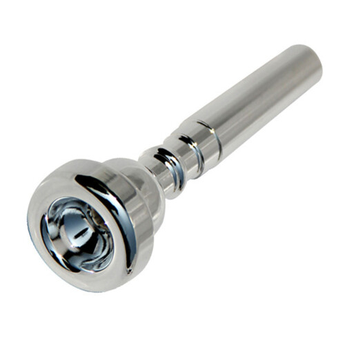 Silver Plated Copper 7C Trumpet Mouthpiece, Rustproof & Smooth 2